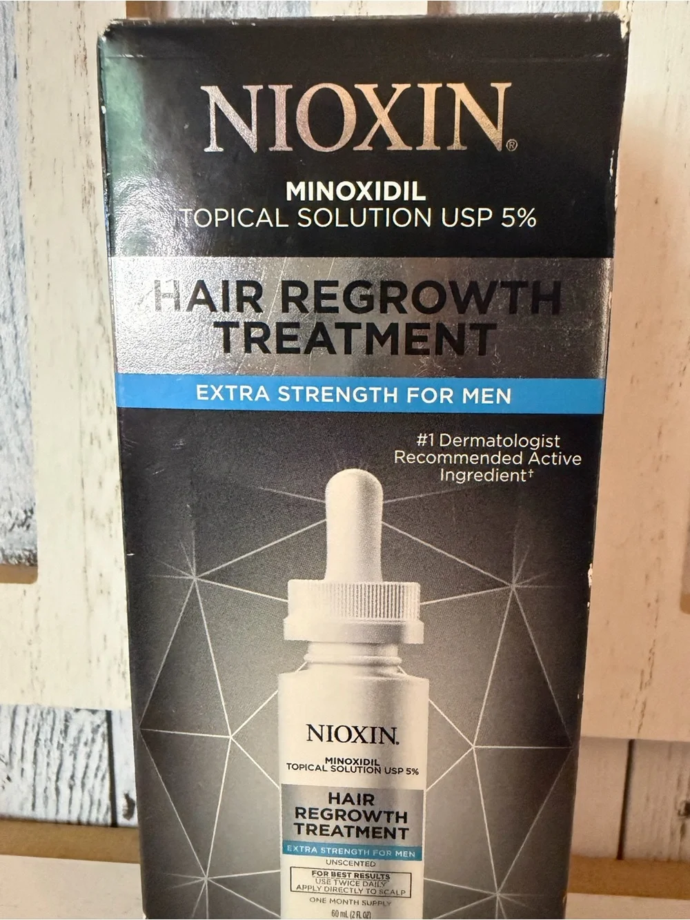 NIOXIN Hair Regrowth Treatment for MEN, NIB & Sealed, 2oz Discontinued 08/20